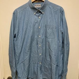 Barbour chambray button down
